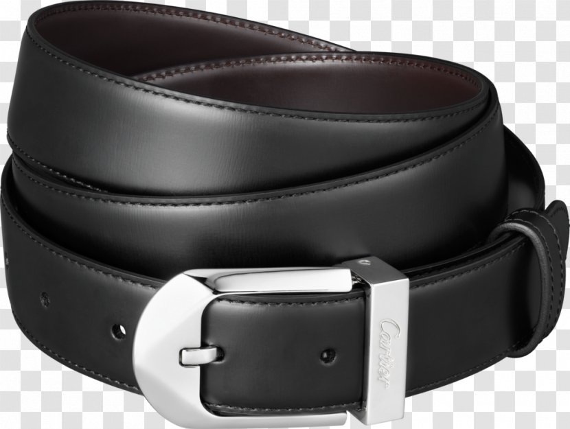 Belt Buckles Cartier Leather Strap - Shopping Bag Transparent PNG