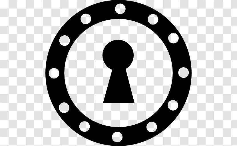 Keyhole Tool Circle - Key Transparent PNG