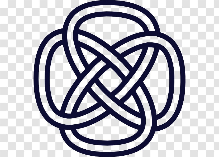 Celtic Knot Art Clip - Knotted Rope Transparent PNG