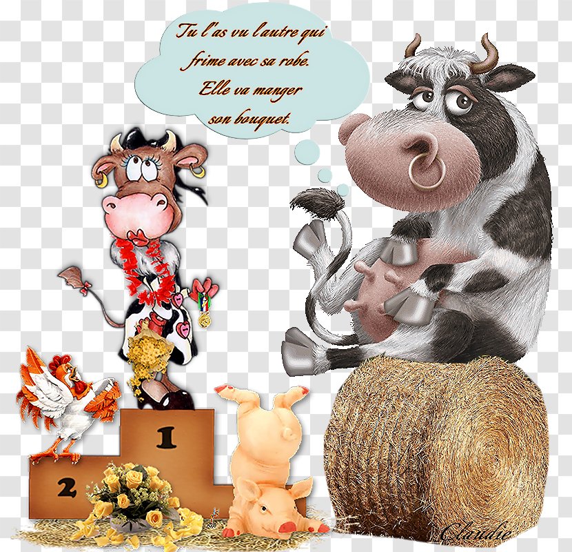 Holstein Friesian Cattle New Year Card Cow Greeting - Aim Transparent PNG