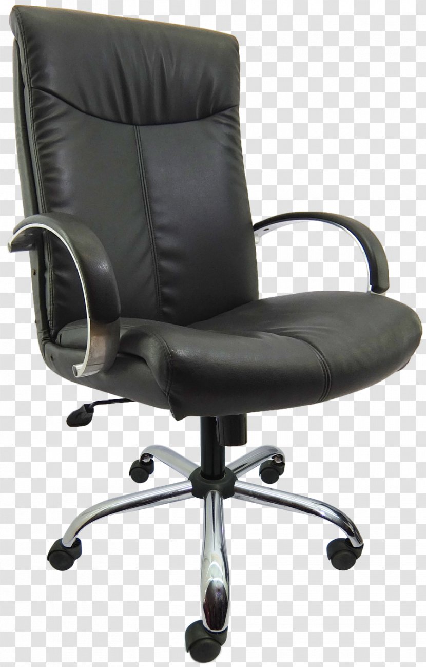 Office & Desk Chairs Furniture Leather - Chair Transparent PNG