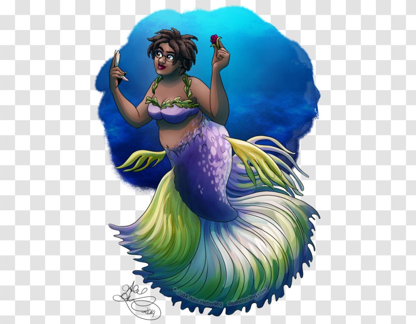 Mermaid Fairy Organism - Fictional Character - Drawing Transparent PNG