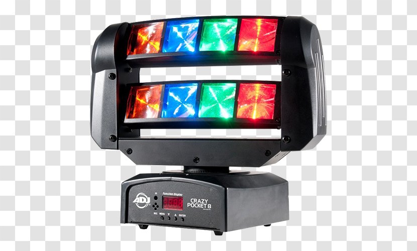 Intelligent Lighting Light-emitting Diode DMX512 - Silhouette - Light Transparent PNG