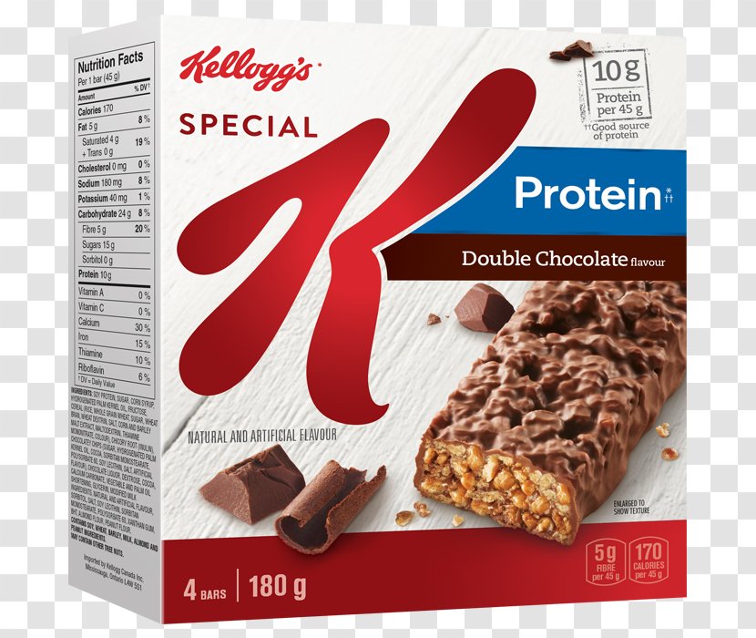Breakfast Cereal Chocolate Bar Special K Kellogg's - Food Transparent PNG