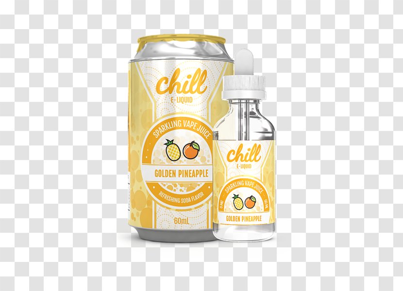 Juice Electronic Cigarette Aerosol And Liquid Flavor Fizzy Drinks - Golden Pineapple Transparent PNG