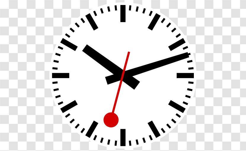 Rail Transport Swiss Railway Clock Mondaine Watch Ltd. Federal Railways - Quartz Transparent PNG