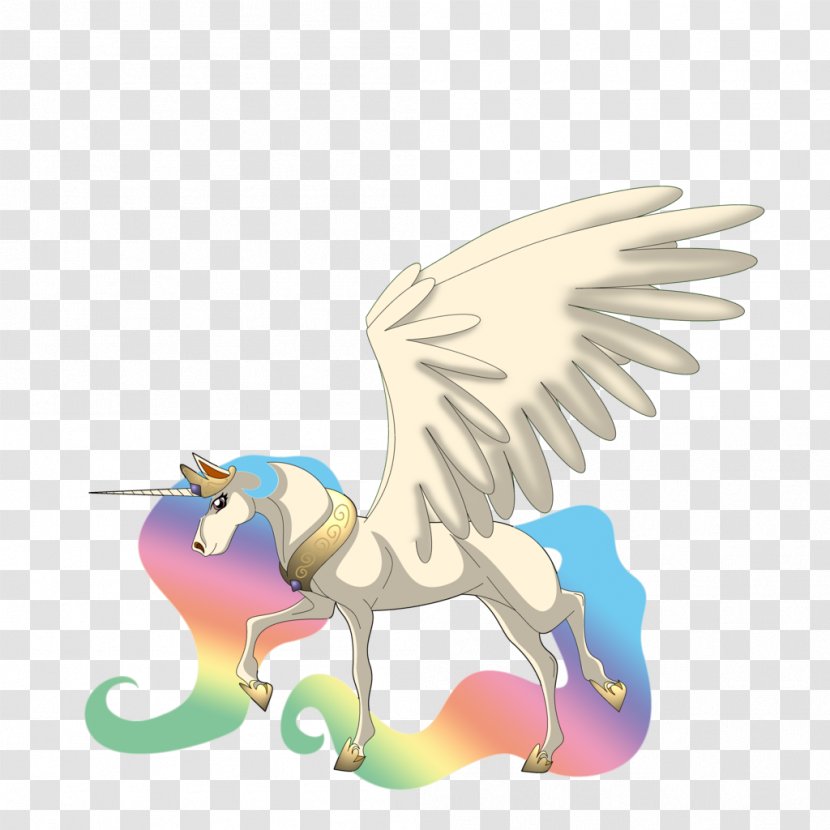 Horse Unicorn Cartoon Illustration Figurine Transparent PNG