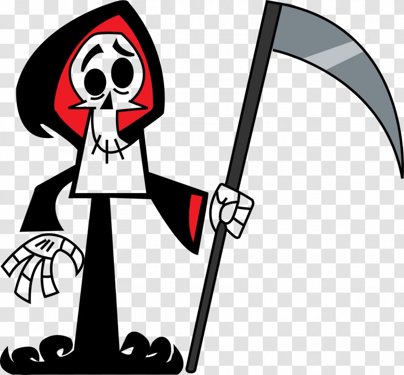 The Grim Adventures Of Billy & Mandy Death Cartoon - Network Transparent PNG