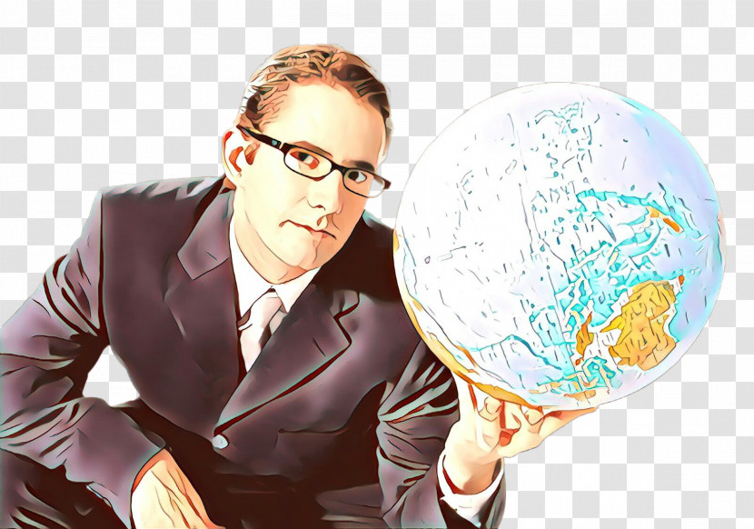 Globe World Businessperson Earth Transparent PNG