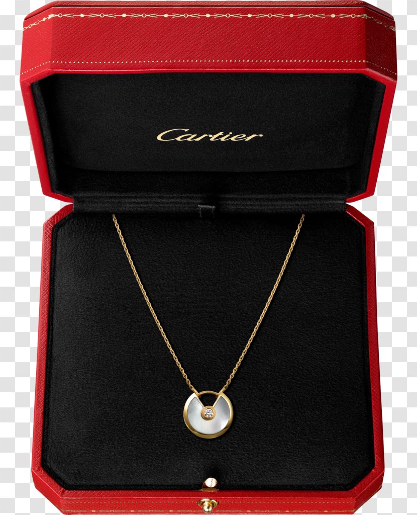 Necklace Jewellery Cartier Gold Diamond Transparent PNG