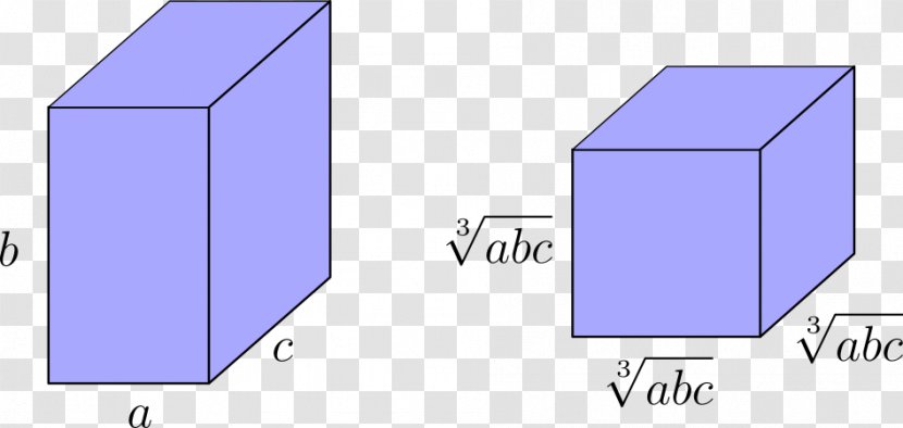 Find The Volume Of A Cuboid Cube Prism Area Transparent PNG