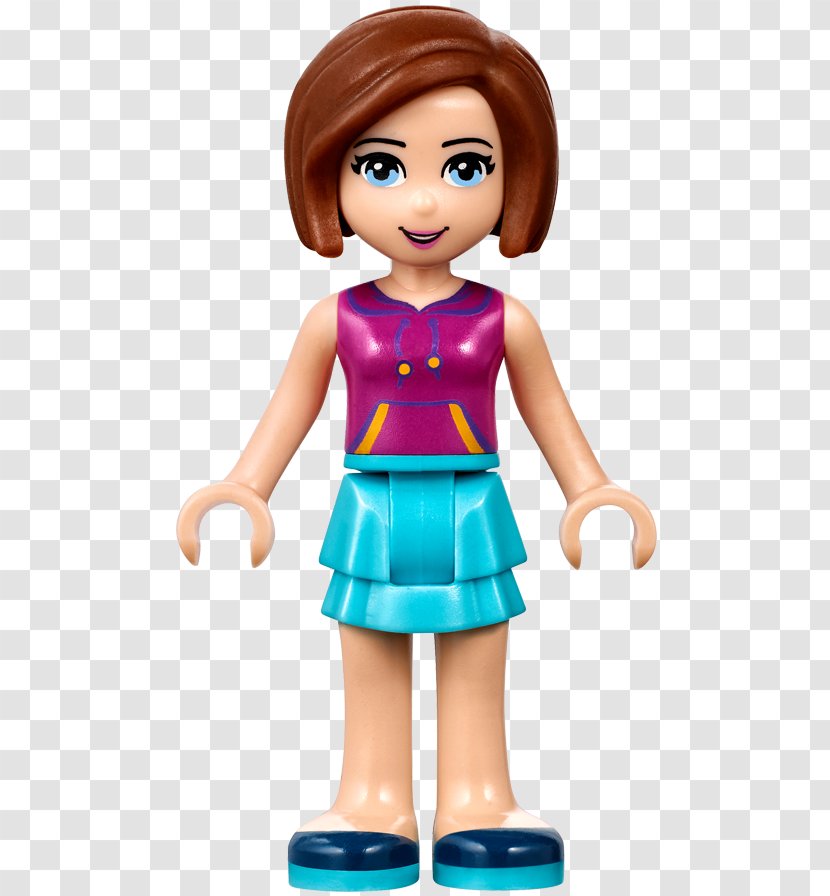 LEGO Friends 41325 Heartlake City Playground Lego Minifigure 41333 Olivia's Mission Vehicle - Doll Transparent PNG