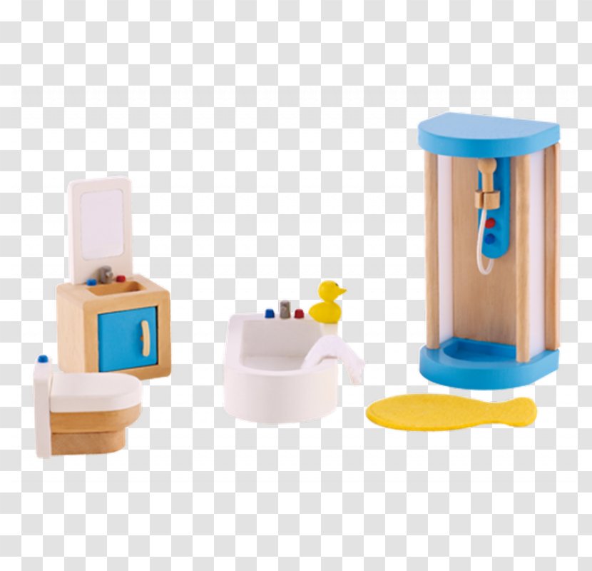 Dollhouse Bathroom Child Toy - Peg Wooden Doll Transparent PNG