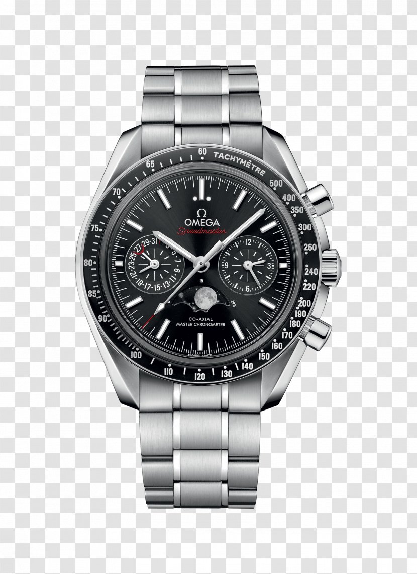 Omega Speedmaster Chronograph Coaxial Escapement Chronometer Watch - Automatic Transparent PNG