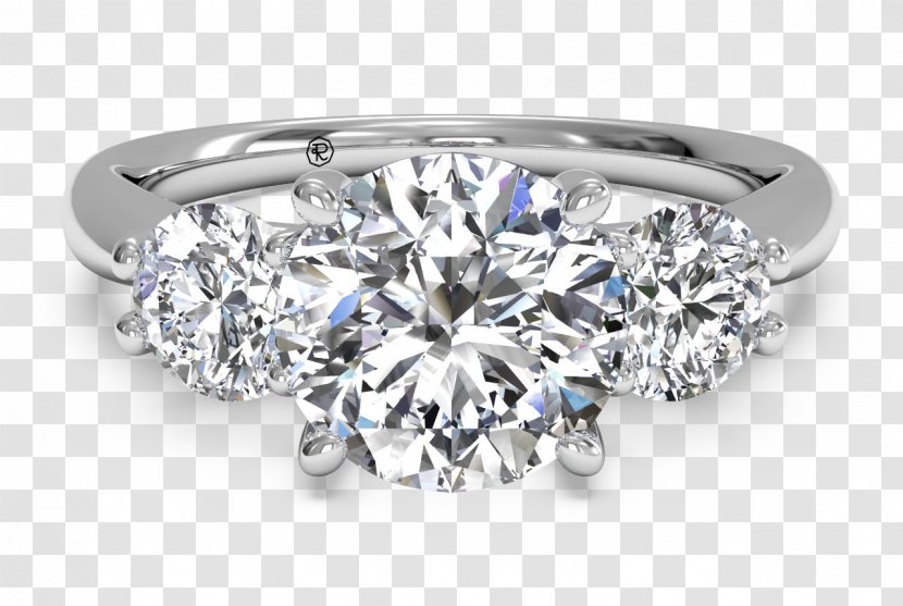 Engagement Ring Wedding Jewellery - Prong Setting Transparent PNG