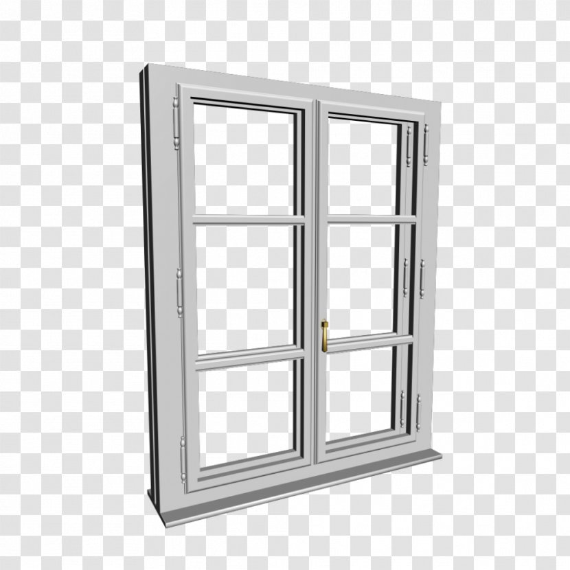 Window Insulated Glazing Glass Door - Home - 3d Model Transparent PNG
