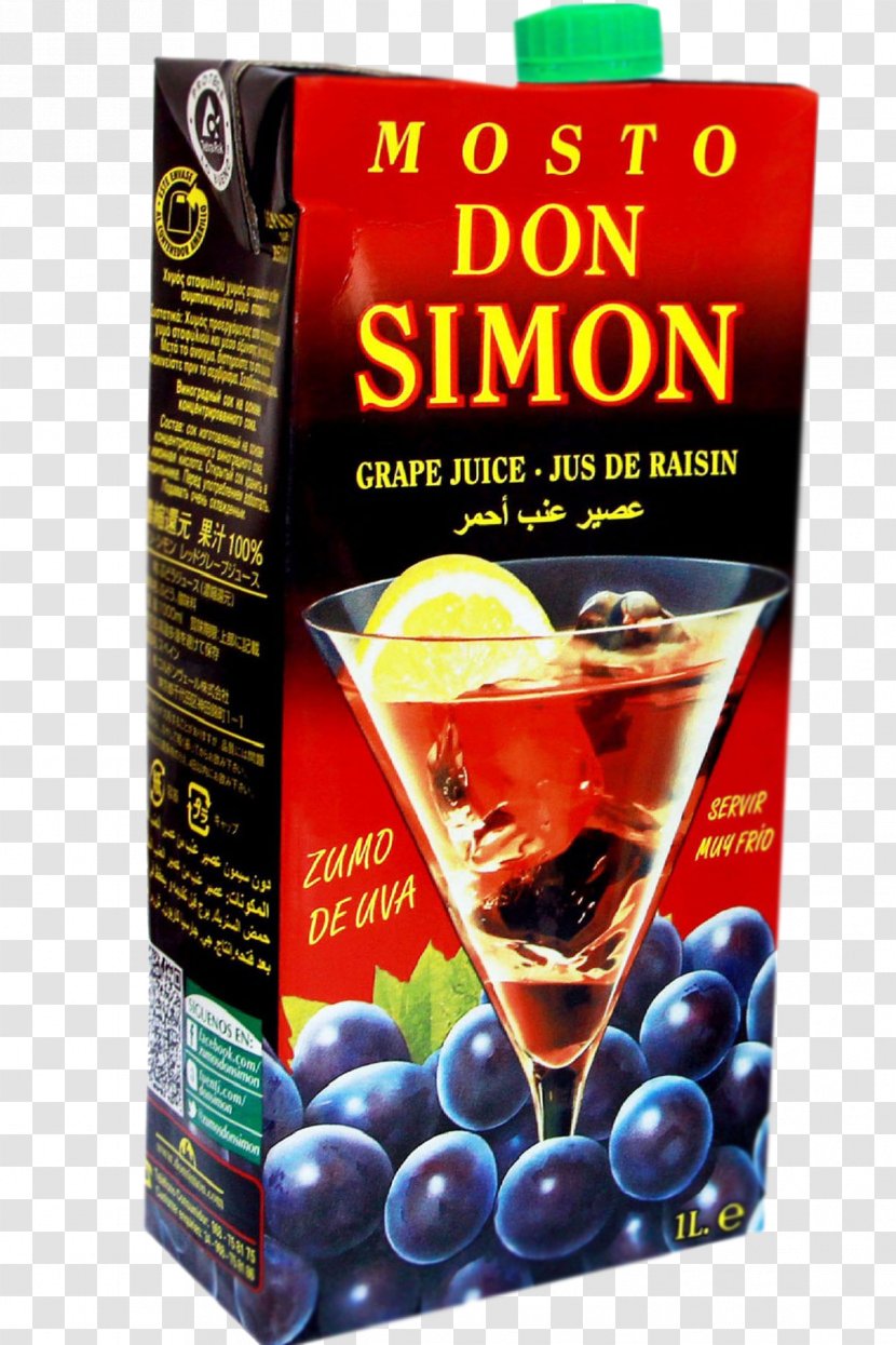 Grape Juice Liqueur Don Simon Transparent PNG