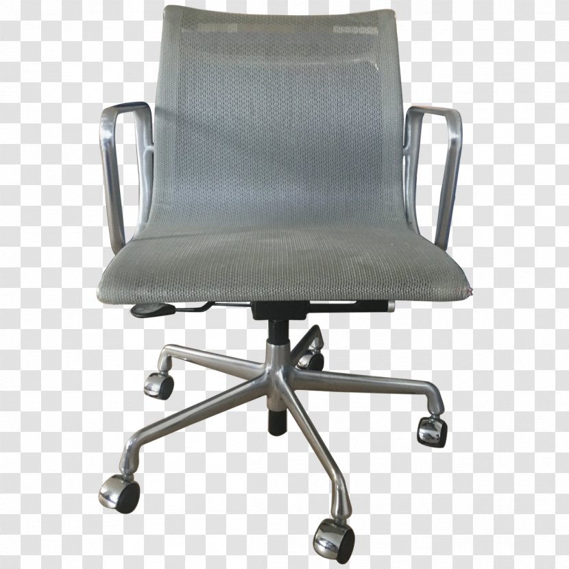 Office & Desk Chairs Eames Lounge Chair Aluminum Group Charles And Ray Herman Miller Transparent PNG