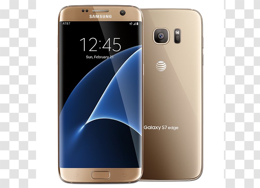 Samsung Galaxy S7 Edge - Gold - 32 GBGoldUnlockedCDMA/GSM 4GSamsung Transparent PNG