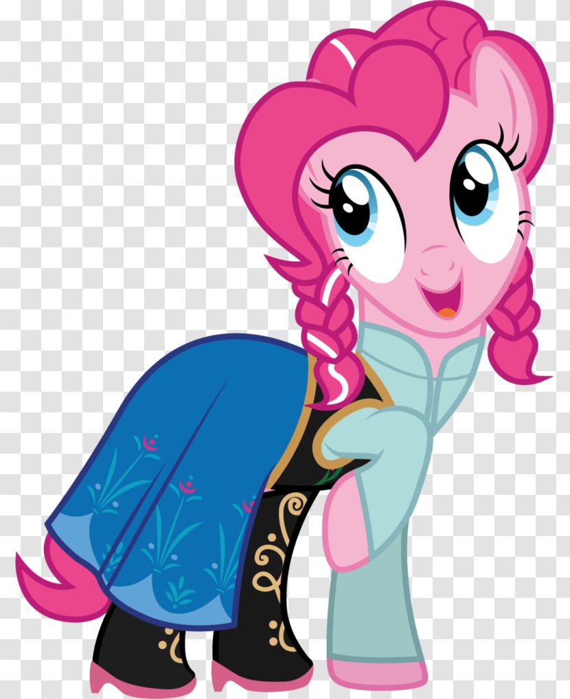 Pinkie Pie Anna Elsa Twilight Sparkle Rainbow Dash - Frame Transparent PNG