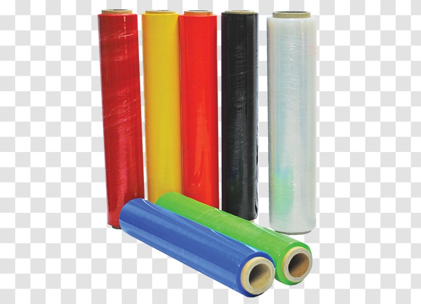 Stretch Wrap Paper Industry Web Banner - Cylinder - Ink Transparent PNG