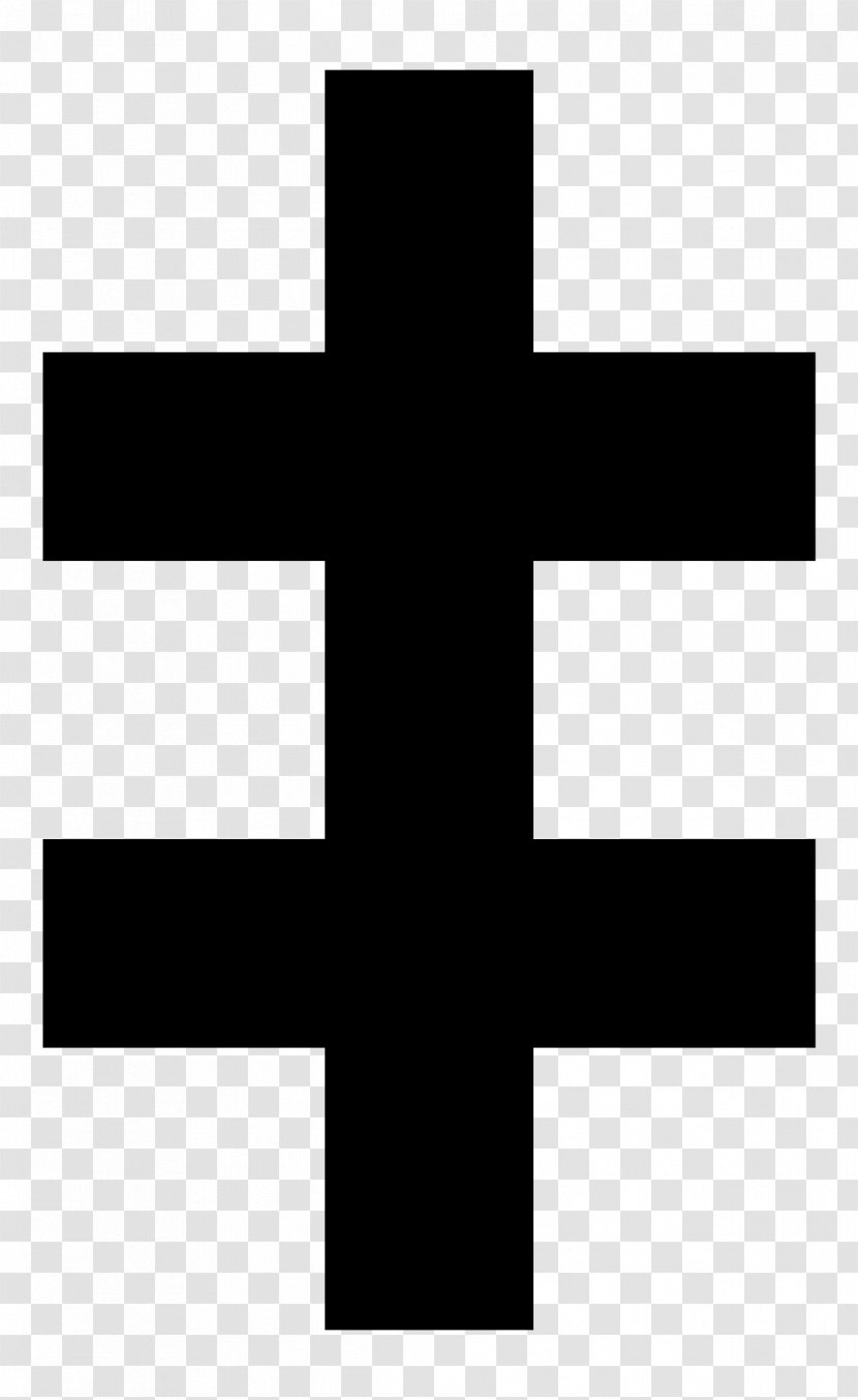 Two-barred Cross Christian Crosses In Heraldry Patriarchal Transparent PNG