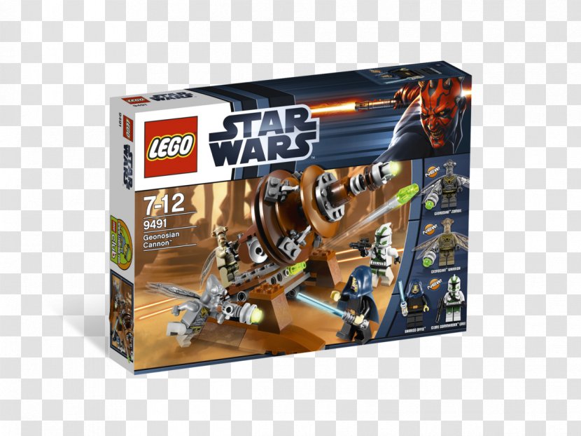 Clone Wars Lego Star Geonosian - Trooper - Cannon Transparent PNG