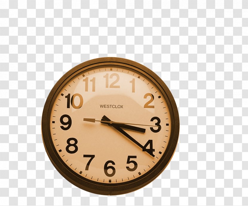 Quartz Clock Westclox Alarm Timer - Time Transparent PNG