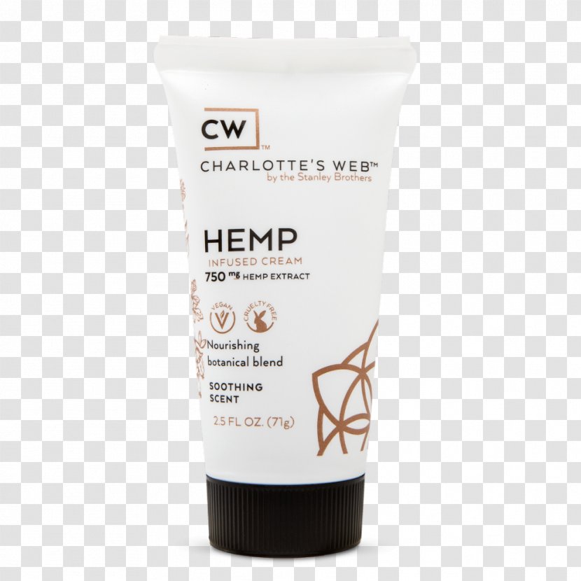 Charlotte's Web Cannabidiol Cream Hemp Hash Oil - Health Transparent PNG