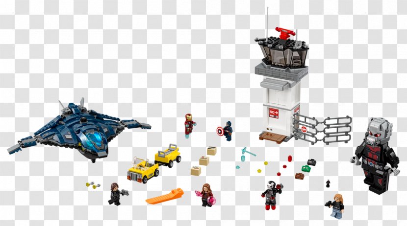 Lego Marvel Super Heroes Captain America LEGO 76051 Hero Airport Battle - Avengers Quinjet Transparent PNG