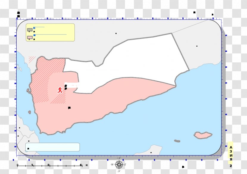 Nordjemen Map North Yemen Civil War Indian Ocean Sultanate Of Lahej - Flower - Old Maps Transparent PNG