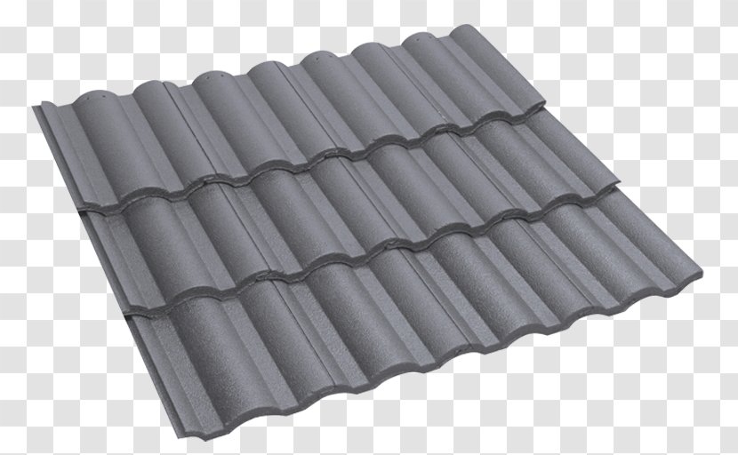 Concrete Roofing Tiles Roof Shingle - Steel - House Transparent PNG