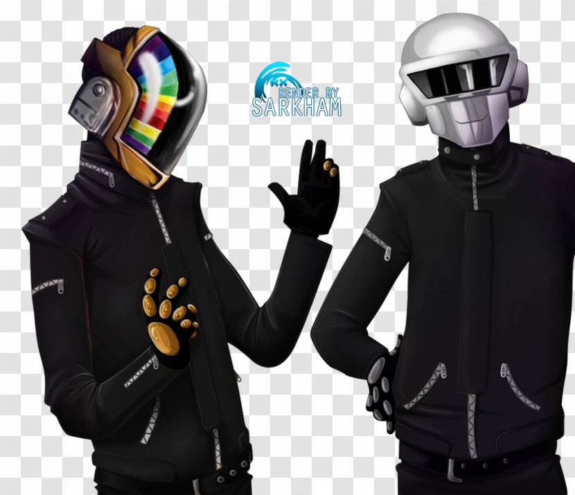 Daft Punk DeviantArt Drawing - Frame Transparent PNG