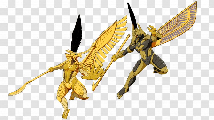The Contendings Of Horus And Seth Ancient Egyptian Deities - Locust - Anubis Transparent PNG