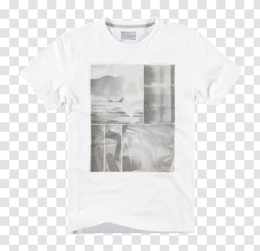 T-shirt White Sleeve Neck Font - Top - Summer Shopping Season Discount Transparent PNG