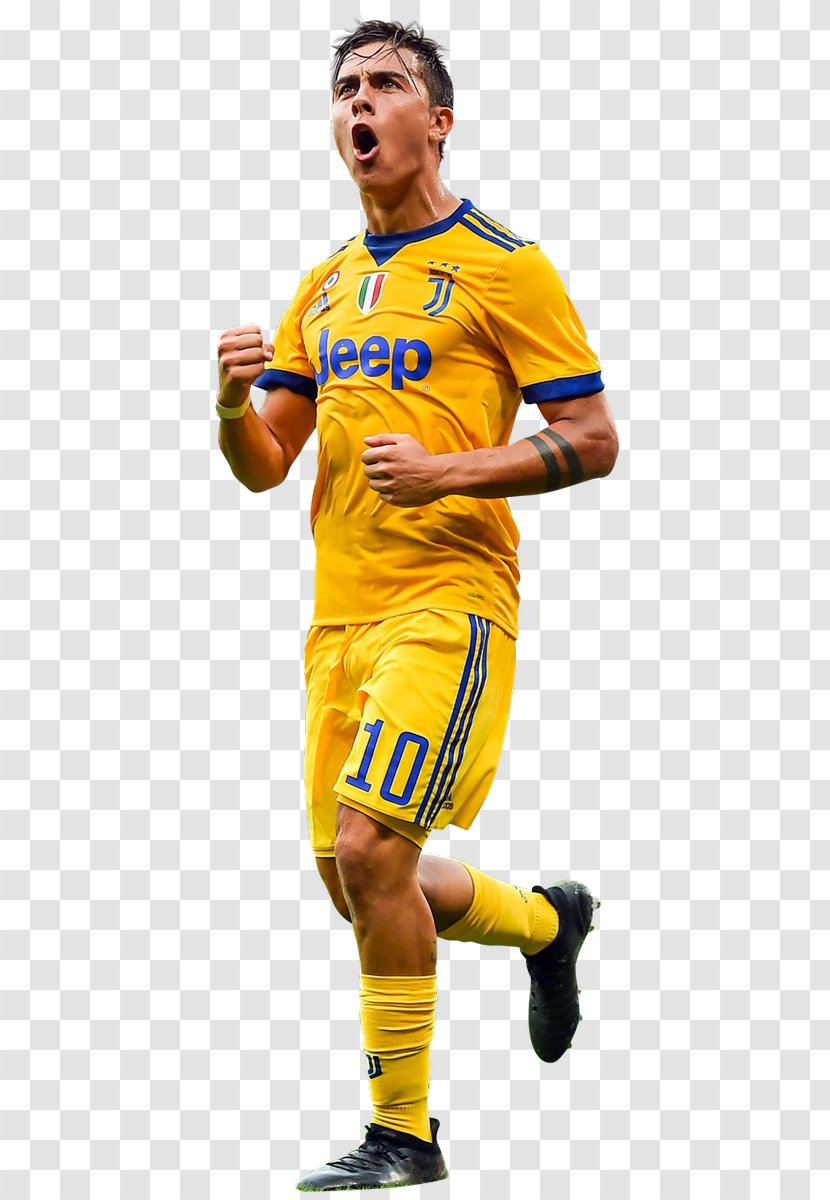 Paulo Dybala Juventus F.C. Serie A Football Player - T Shirt - Uniform Transparent PNG