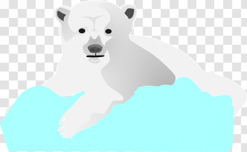 Polar Bear Dog Illustration - Heart - White Transparent PNG
