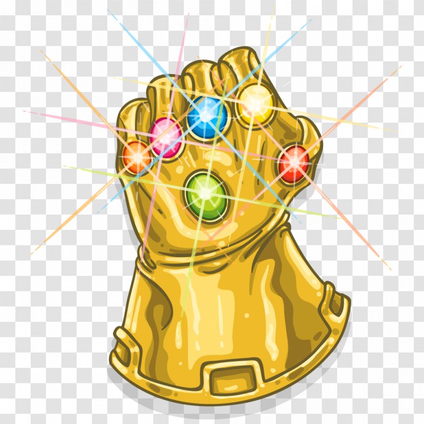 The Infinity Gauntlet YouTube Thanos T-shirt Glove - Fictional Character Transparent PNG