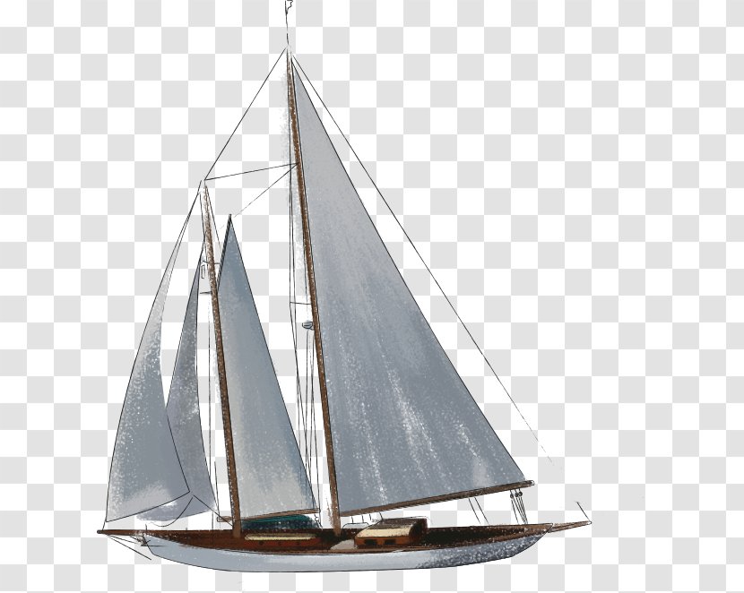 Sailboat Sailing Ship - Galiot Transparent PNG