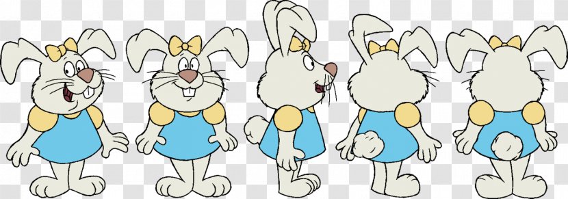 Rabbit Blinky Bill Hare Easter Bunny Dingo - Heart Transparent PNG