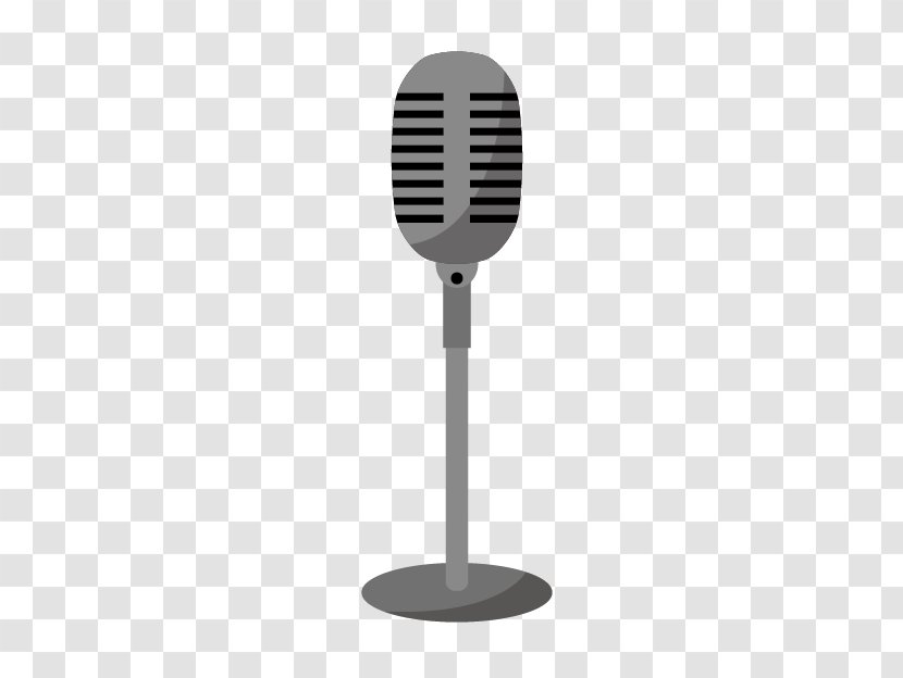 Microphone Cartoon Performance - Animation - Broadcast Transparent PNG