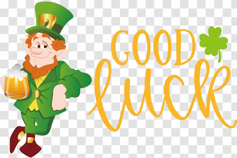 Saint Patrick Patricks Day Good Luck Transparent PNG