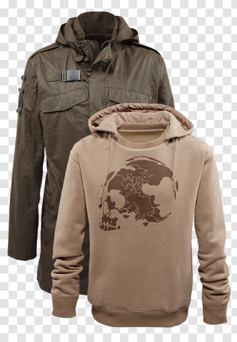 Hoodie Metal Gear Solid: Peace Walker Solid V: The Phantom Pain Big Boss Clothing - V - Jacket Transparent PNG