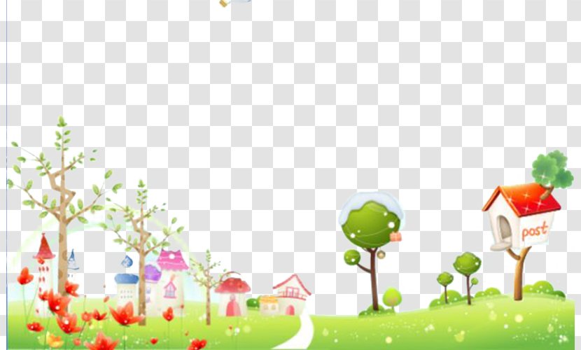 Poster Illustration - Art - Free Creative Pull Spring Story Transparent PNG