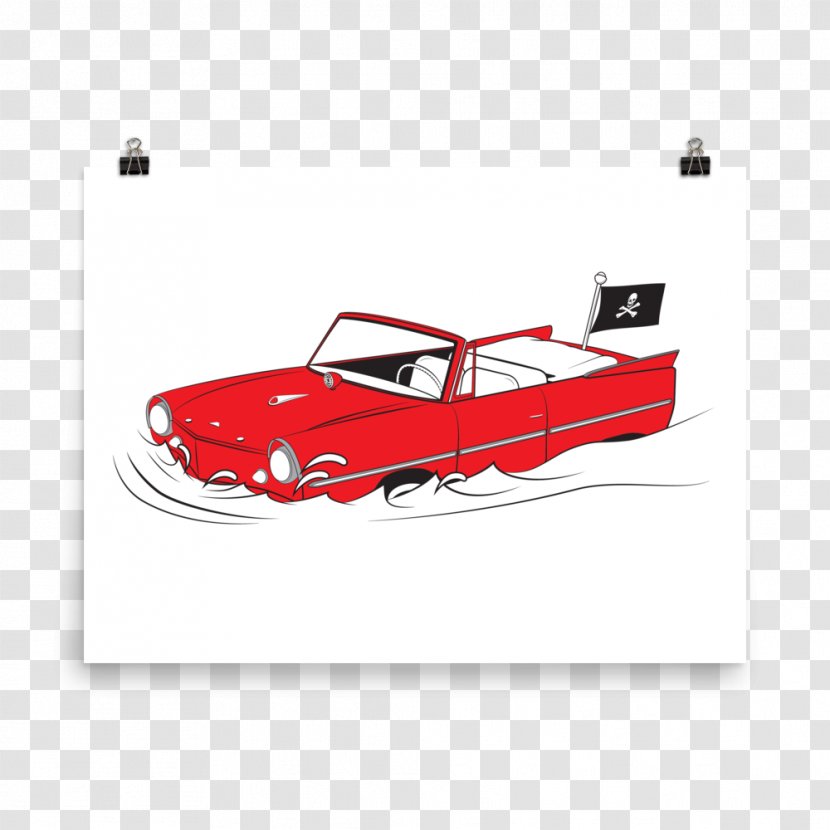 Amphicar Automotive Design Illustration Product - Printing - Car Transparent PNG