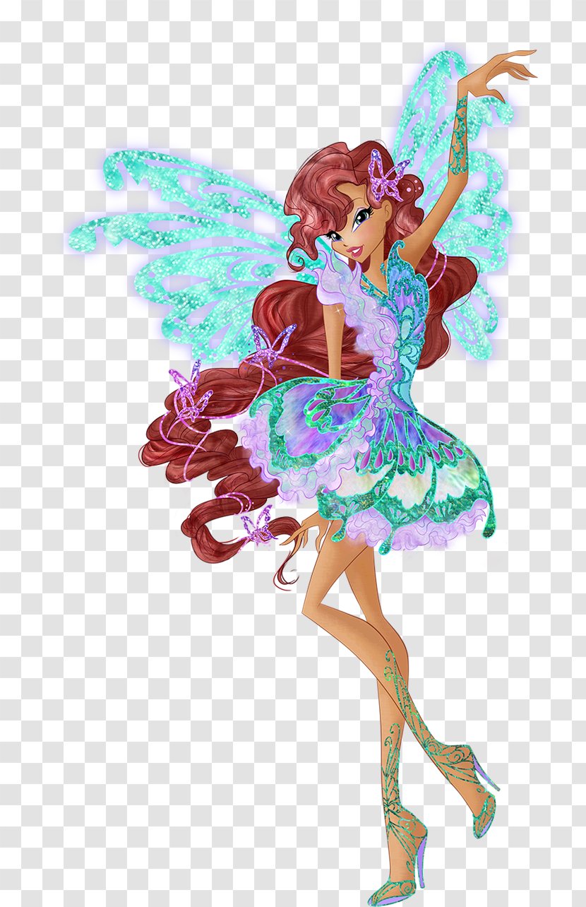 Aisha Bloom Stella Roxy Tecna - Flora - Doll Transparent PNG