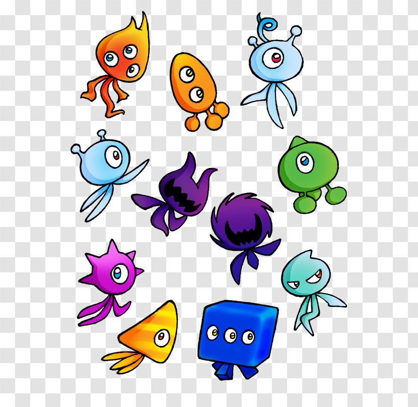 Cartoon Organism Line Clip Art - Animal Transparent PNG