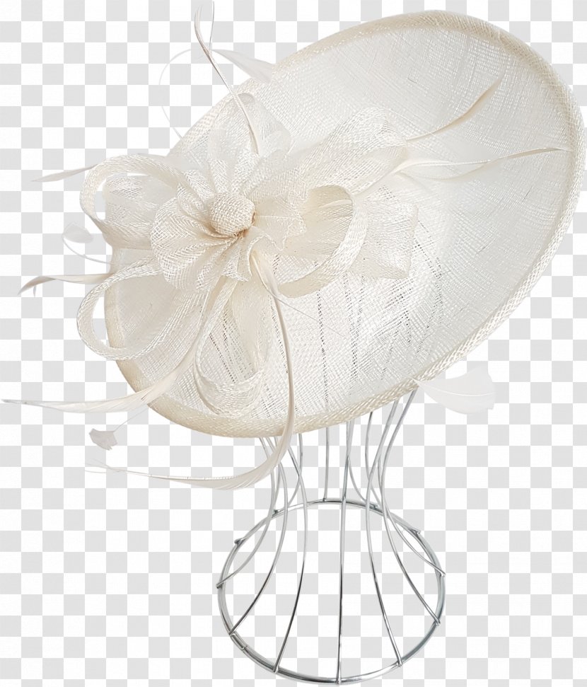 Fascinator Hat Flower Headband Headgear - Dress Code - Offwhite Transparent PNG