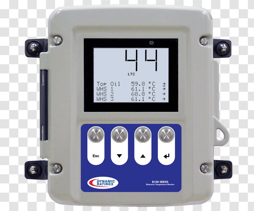 Electronic Component Electronics Transformer Computer Monitors Temperature - Measuring Instrument - Blue Label Transparent PNG
