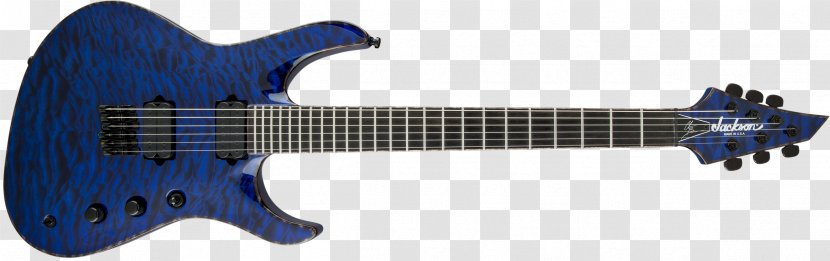 Electric Guitar Jackson Guitars Seven-string Soloist - Bridge Transparent PNG